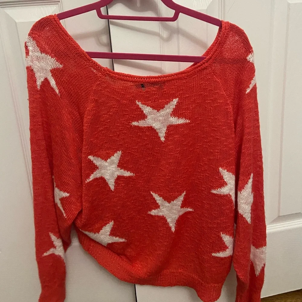 Star- printed sweater - Picture 2 of 2